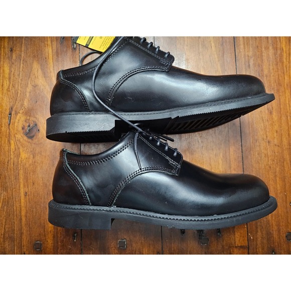 thorogood Other - Thorogood 834 6041 Black Leather Oxford Slip Resisting Mens Dress Shoes Size 8 M